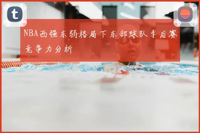 NBA西强东弱格局下东部球队季后赛竞争力分析