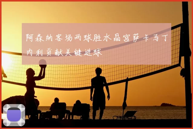 阿森纳客场两球胜水晶宫萨卡马丁内利贡献关键进球